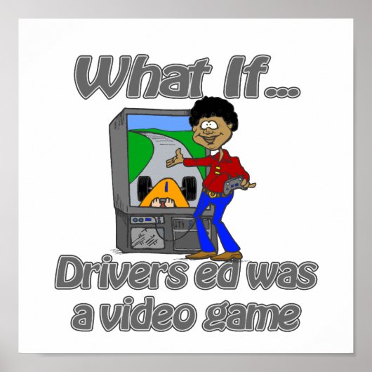 Fahrer Poster (Vorne)