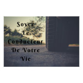 "Fahrer" Poster (Vorderseite)