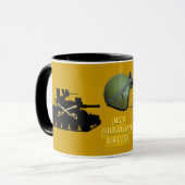 Fahrer-Tasse des Kavallerie-GoldM551 Sheridan Tasse (Vorderseite Links)