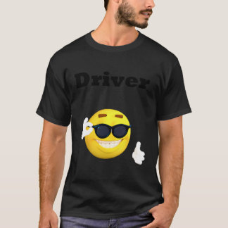 Fahrer Taxi LKW Lieferwagen Fahrer Fahrer Fahrer D T-Shirt