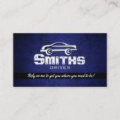 Fahrer-Taxi-Visitenkarten Visitenkarte (Vorderseite)