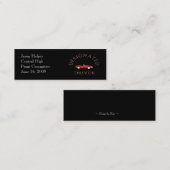 Fahrer-Visitenkarte Mini Visitenkarte (Vorne/Hinten)