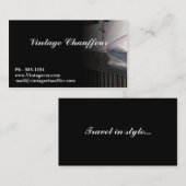 Fahrer-Visitenkarte Visitenkarte (Vorne/Hinten)