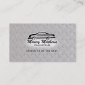 Fahrer-Visitenkarten Visitenkarte (Vorderseite)