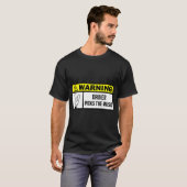 Fahrer wählt die Musik T-Shirt (Vorne ganz)