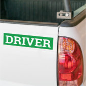 FAHRER-Zeichen/sticker/MAGNET Autoaufkleber (Auf Lkw)