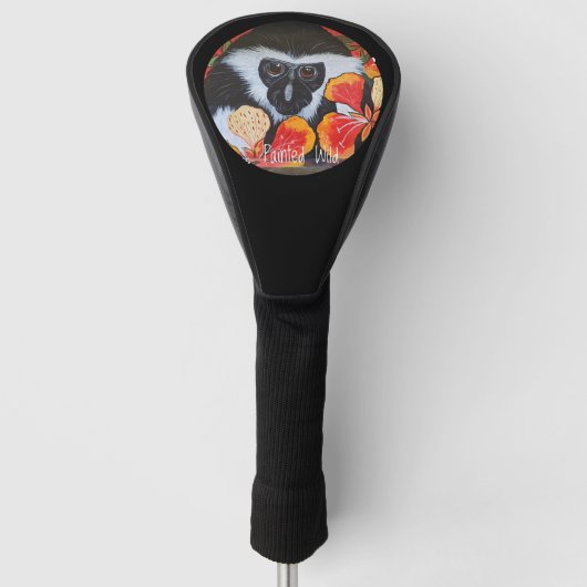 Fahrerabdeckung, Colobus-Wildgepanzert Golf Headcover (Vorderseite)