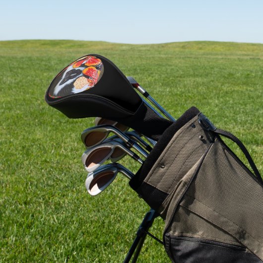 Fahrerabdeckung, Colobus-Wildgepanzert Golf Headcover (In SItu)