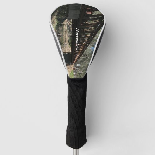 Fahrerabdeckung mit einem Foto Narrandera Golf Headcover (Vorderseite)