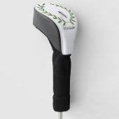 Fahrerabdeckung mit Laurel Wreath und Golf Bag Golf Headcover (angewinkelt)