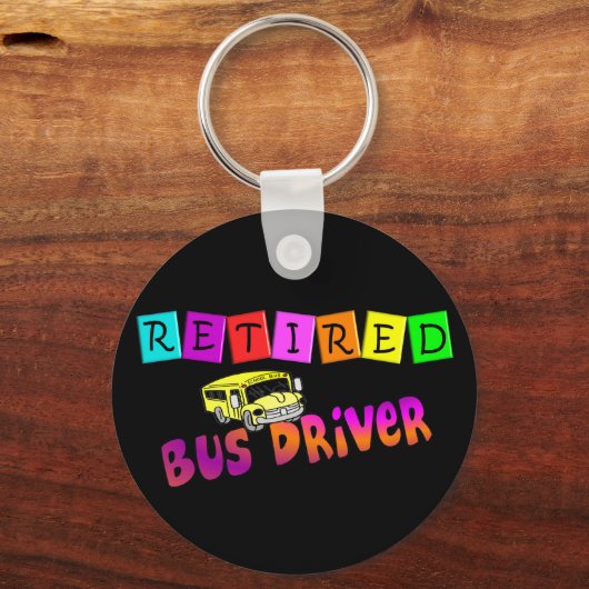 Fahrergeschenke für den gefahrenen Bus Schlüsselanhänger (Vorderseite)