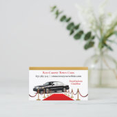 Fahrerkarte Visitenkarte (Stehend Vorderseite)