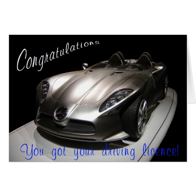 Fahrerlaubnis erteilt (Vorderseite (Horizontal))