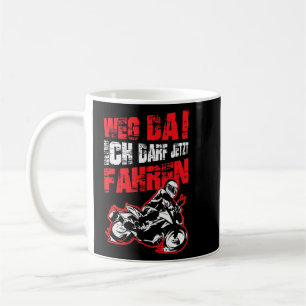 Fahrerlaubnis für das Motorrad Fahrerlaubnis Fahrs Kaffeetasse
