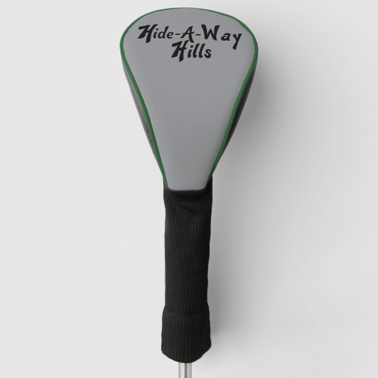 Fahrerschutz Golf Headcover (Vorderseite)
