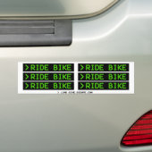 > FAHRfahrrad Autoaufkleber (Auf Auto)