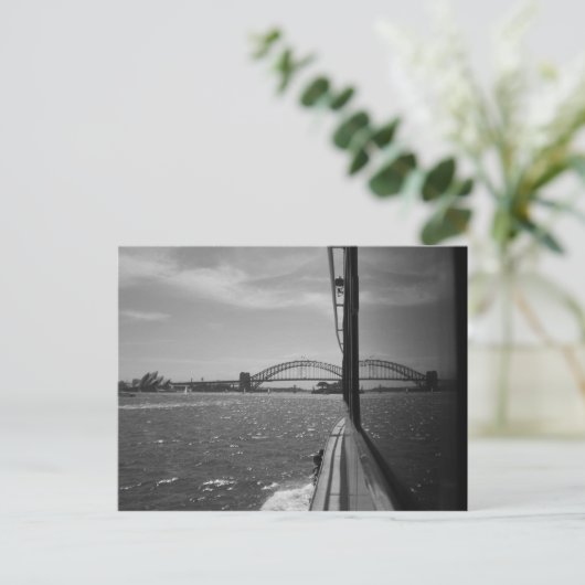 Fährfahrt Postkarte (Stehend Vorderseite)