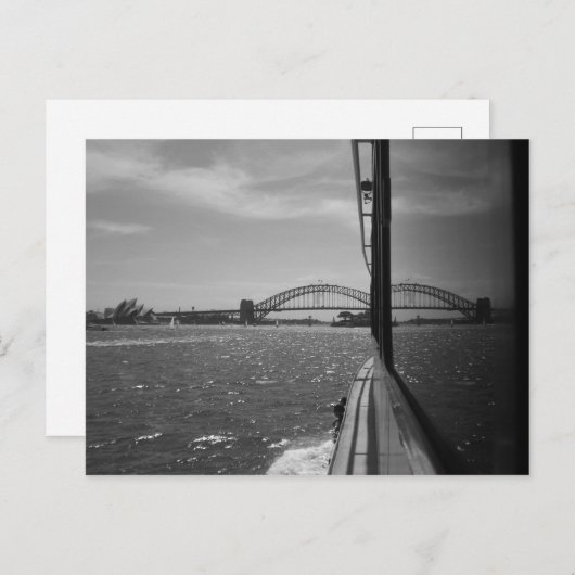 Fährfahrt Postkarte (Vorne/Hinten)