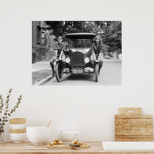 Fahrfertig, 1922 poster (Küche)