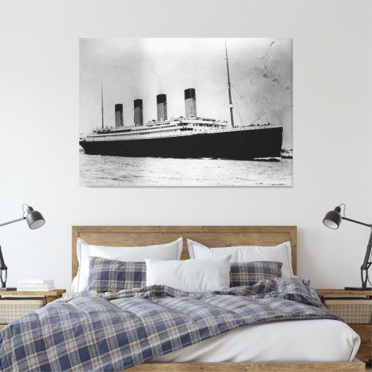 Fahrgastschiff RMS Titanic Leinwanddruck (Insitu (Schlafzimmer))