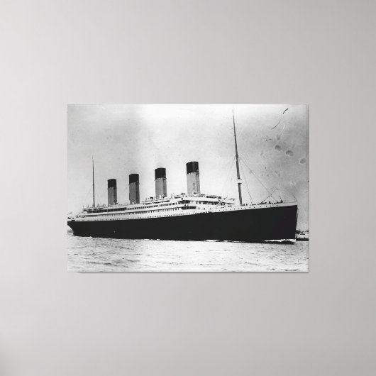 Fahrgastschiff RMS Titanic Leinwanddruck (Vorderseite)