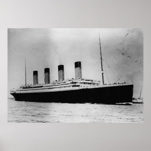 Fahrgastschiff RMS Titanic Poster (Vorne)