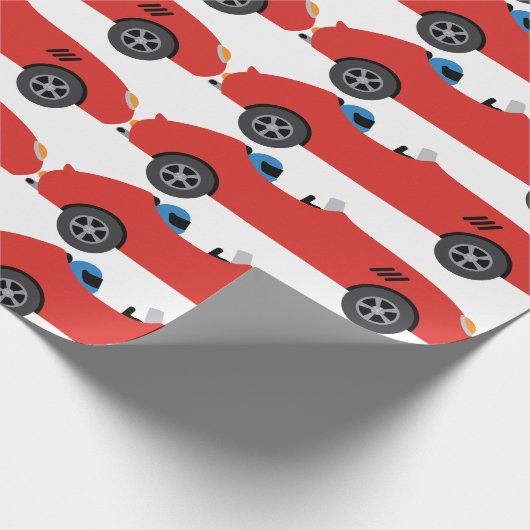 Fahrgestell Geschenkpapier (Ecke)