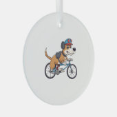 Fahrhund Ornament Aus Glas (Vorderseite Rechts)