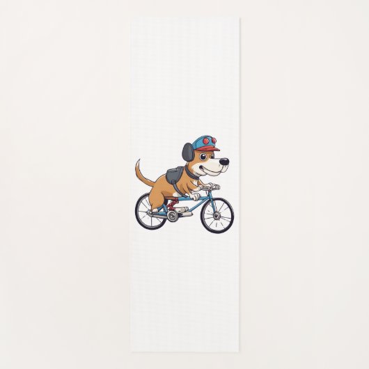 Fahrhund Yogamatte (Vorderseite)