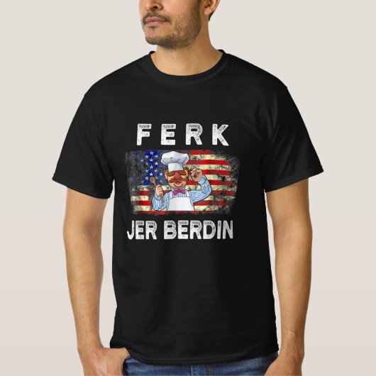 Fährjer berdin Vintag T-Shirt (Vorderseite)
