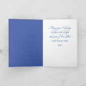 Fahrkarte Feiertagskarte (Innenseite)