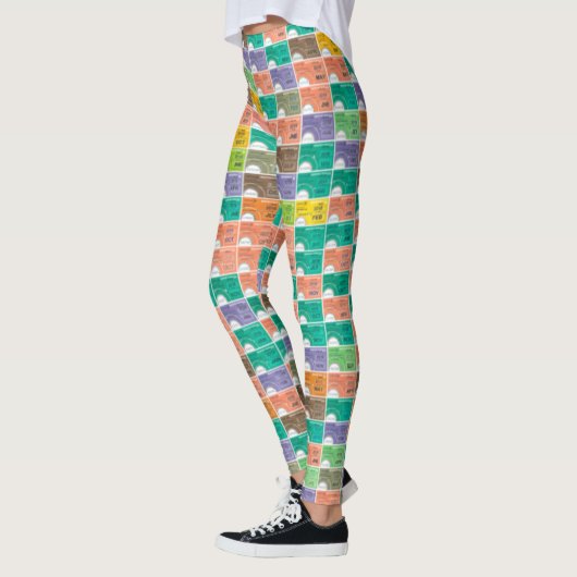 Fahrkartenmontage Leggings (Links)