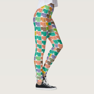 Fahrkartenmontage Leggings