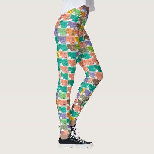 Fahrkartenmontage Leggings (Rechts)