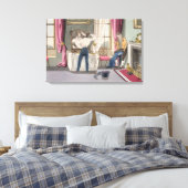 Fahrlässigkeit, Blatt 1 von "Die notwendige Qualif Leinwanddruck (Insitu (Schlafzimmer))