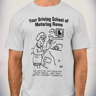 Fahrlehrer Fahrschule lernen zu fahren T-Shirt