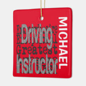 Fahrlehrer-Sonderbeauftragter CUSTOM Keramikornament (Links)