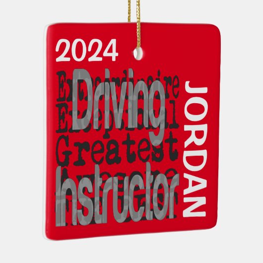 Fahrlehrer-Sonderbeauftragter CUSTOM Keramikornament (Rechts)