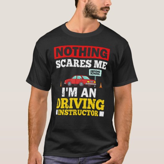 Fahrlehrerunterricht Bildung T-Shirt (Vorderseite)