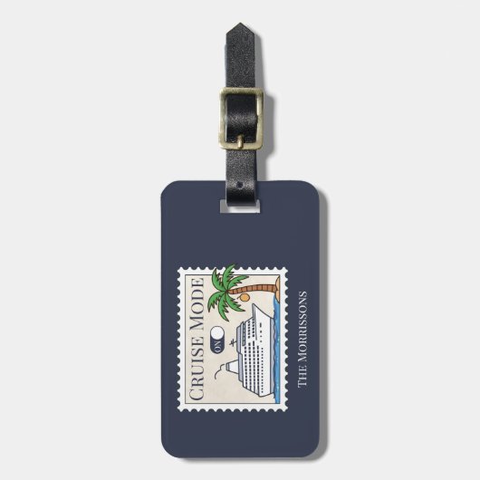 Fahrmodus auf der Gepäckmarke Gepäckanhänger (Vorderseite vertikal)