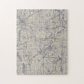 Fahrplan 4 für Wisconsin Puzzle (Vertikal)