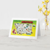 Fahrplan des Staat, Grüße von Karte (Gelbe Blume)