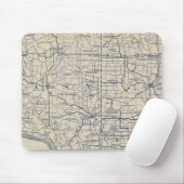 Fahrplan für Wisconsin 8 Mousepad (Mit Mouse)