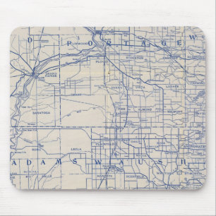 Fahrplan für Wisconsin Mousepad