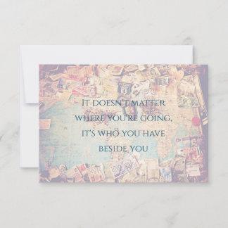 Fahrplan Save the Date Einladung