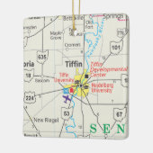 Fahrplan Tiffin Ohio Keramikornament (Links)