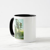 Fahrplan zum Woodland Park Tasse (Vorderseite Links)