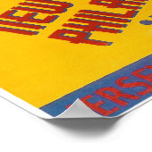 Fahrplanauskunft für den Kreuzfahrer 1937 Poster (Ecke)