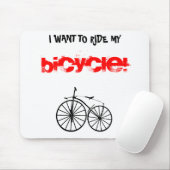 Fahrrad 002 - Parlamentarier Mousepad (Mit Mouse)