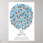 Fahrrad - 150 Signature Guest Book Alternative Poster (Vorne)